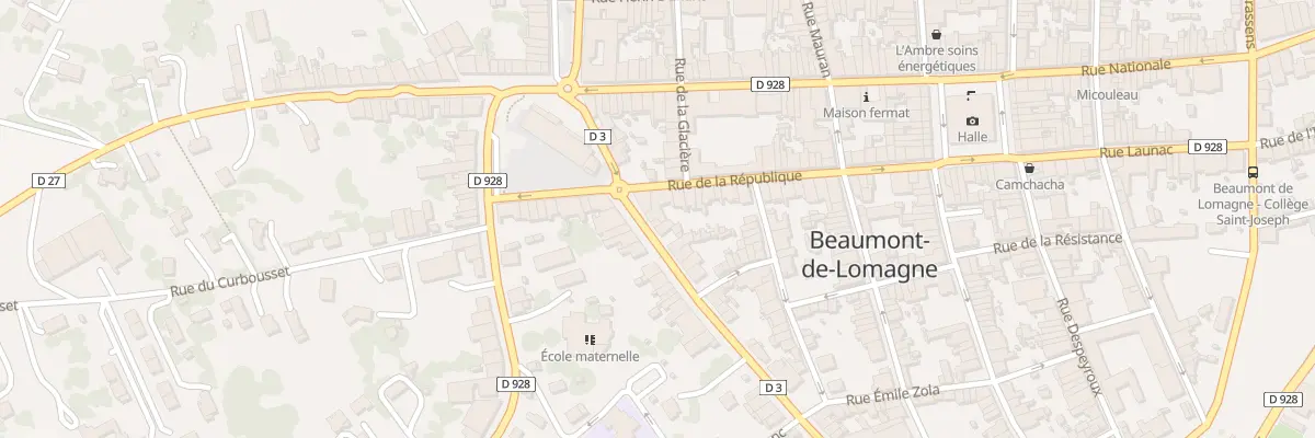 Plan du 36 Bd de Verdun à Beaumont-de-Lomagne