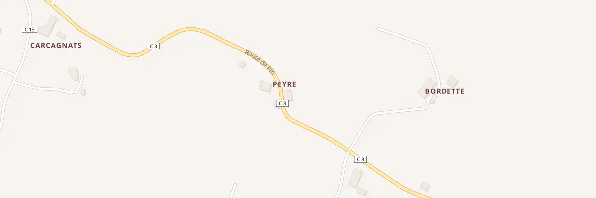 Plan du 1358 Rte du Pin à Caumont