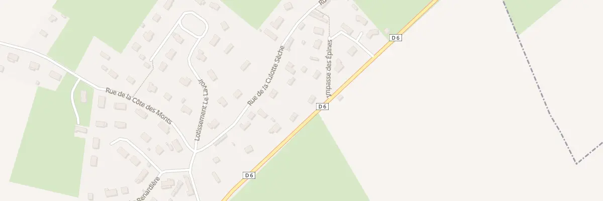 Plan du 881 Rte de Clères à Goupillières