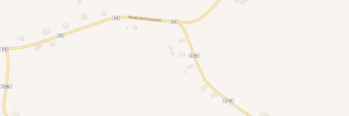 Plan du 5001F Mouret à Francon