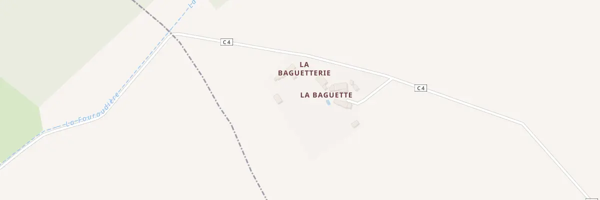 Plan du 13 La Baguetterie à Morand