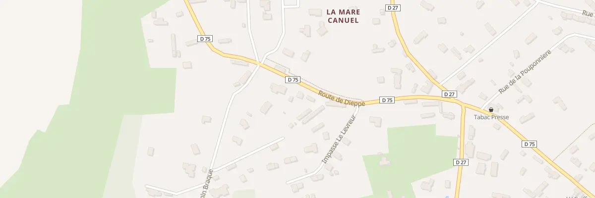 Plan du 89 Rte de Dieppe à Varengeville-sur-Mer