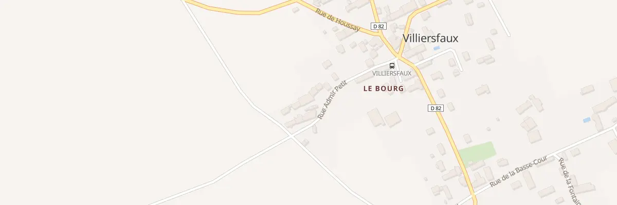 Plan du 10 Rue Admir Petit à Villiersfaux
