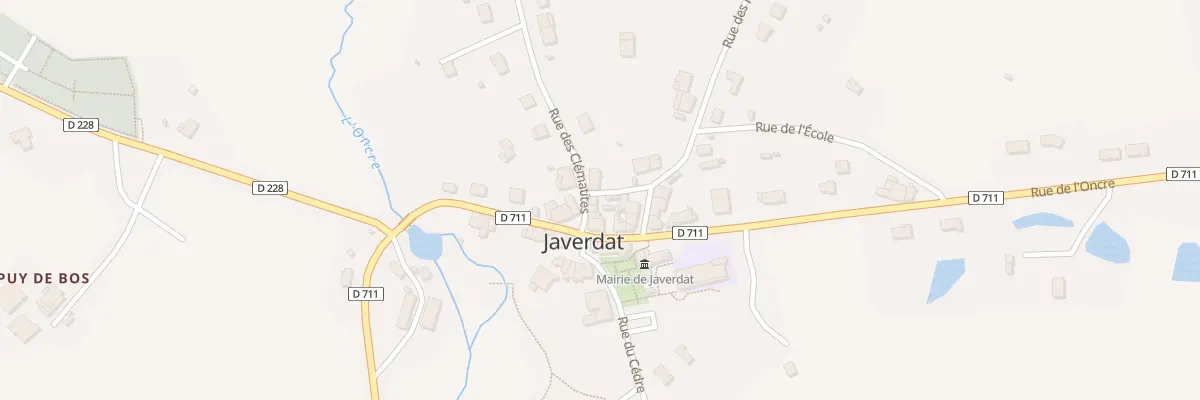 Plan du 10 Pl de l’Eglise à Javerdat