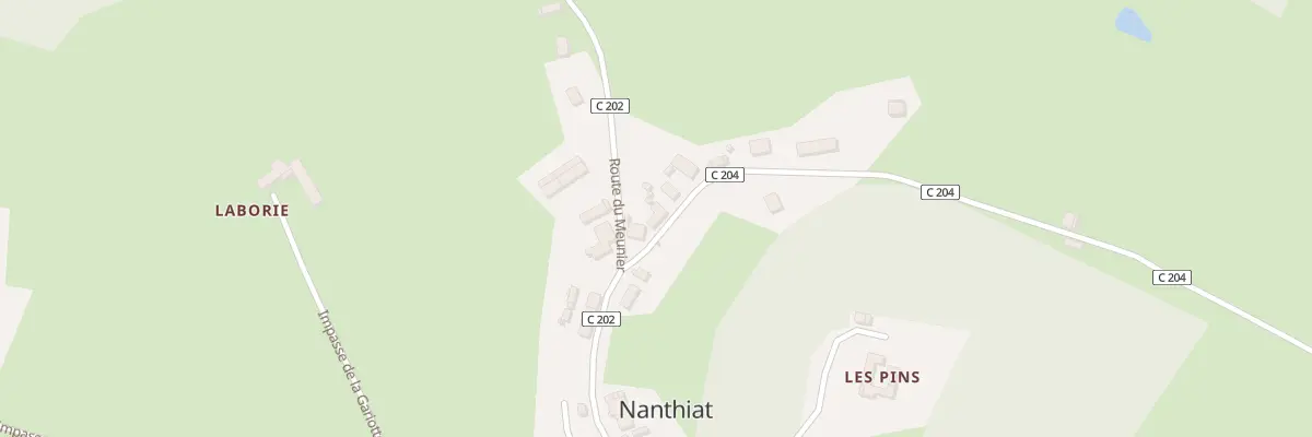 Plan du 41 Rte des Fleurs à Nanthiat