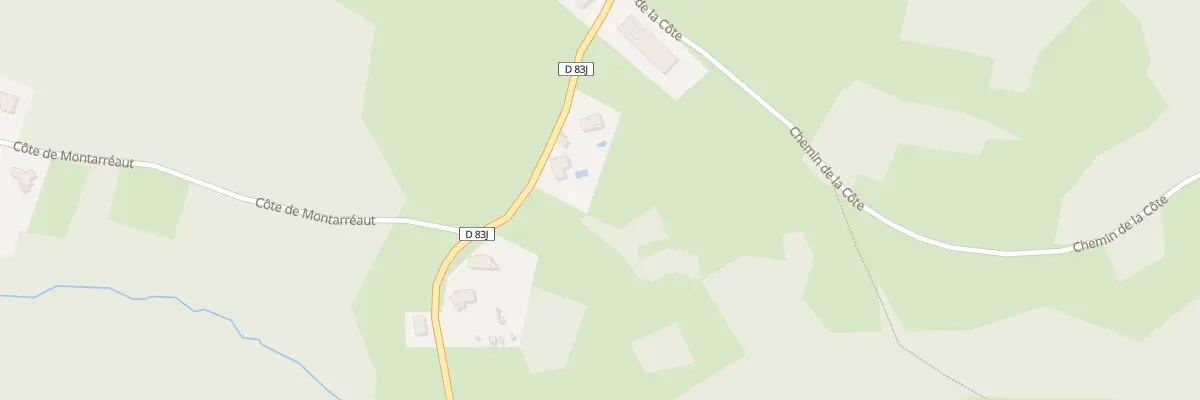 Plan du 20 Rte de la Graouère à Touille