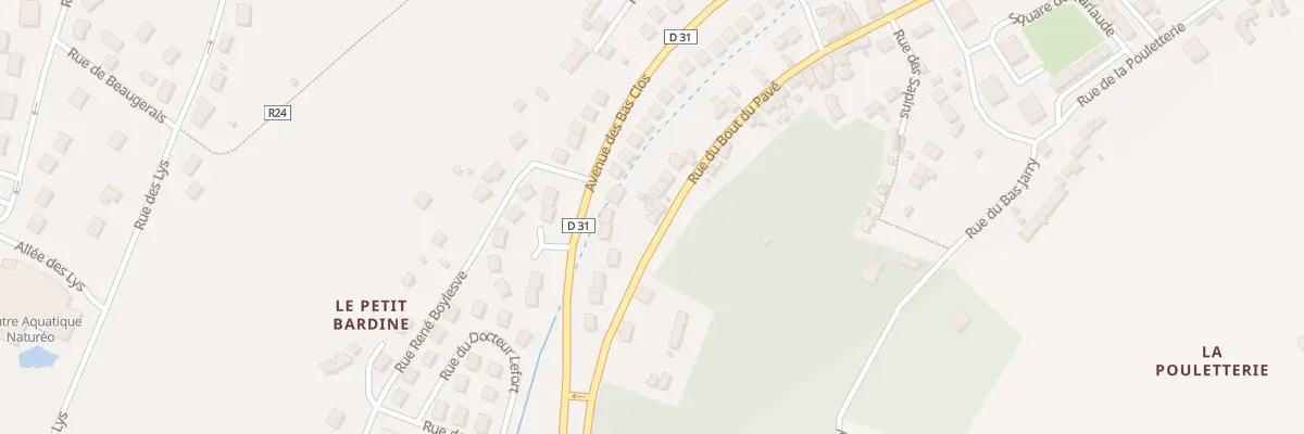 Plan du 36 Rue du Bout du Pave à Loches