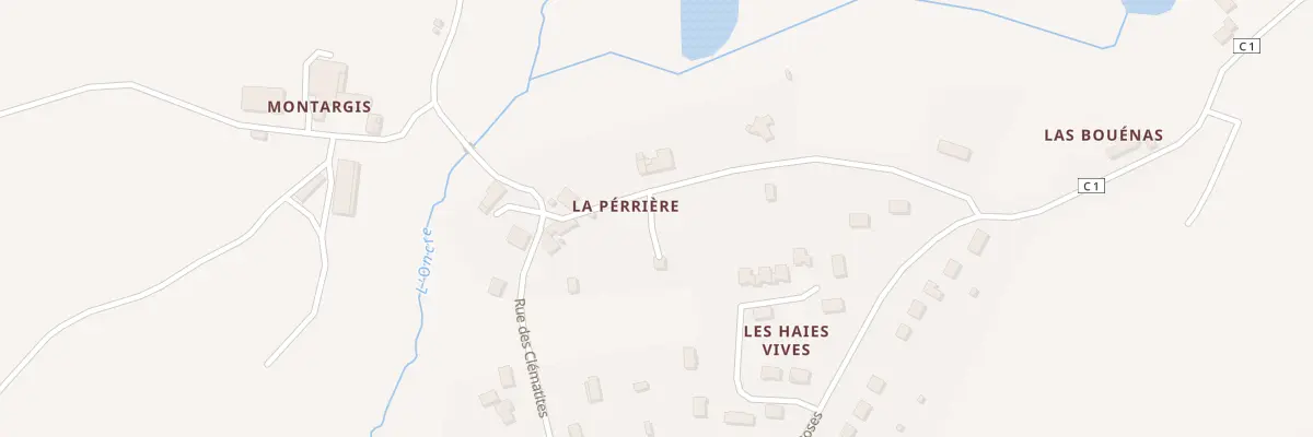 Plan du 9 La Peyriere à Javerdat
