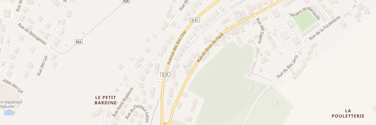 Plan du 32B Rue du Bout du Pave à Loches