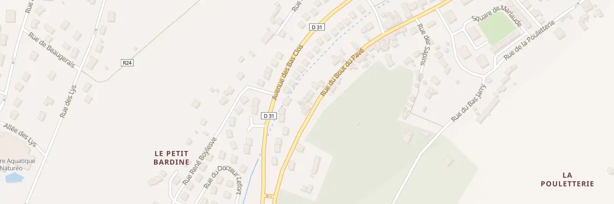 Plan du 34 Rue du Bout du Pave à Loches