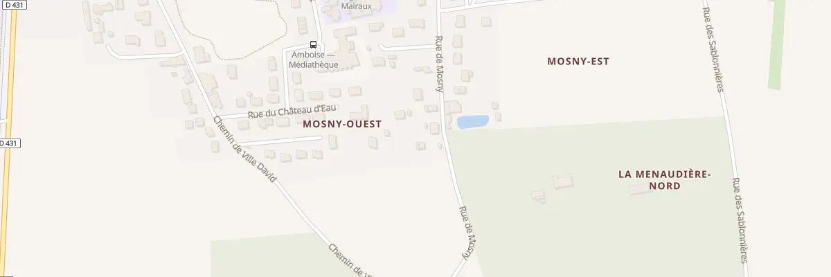 Plan du 106 Rue de Mosny à Amboise