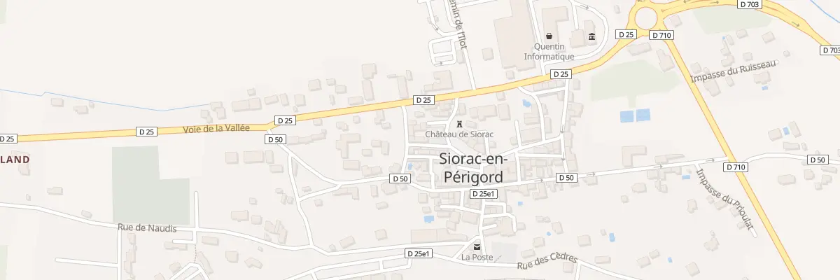 Plan du 150 Rue du Grenier à Grain à Siorac-en-Périgord