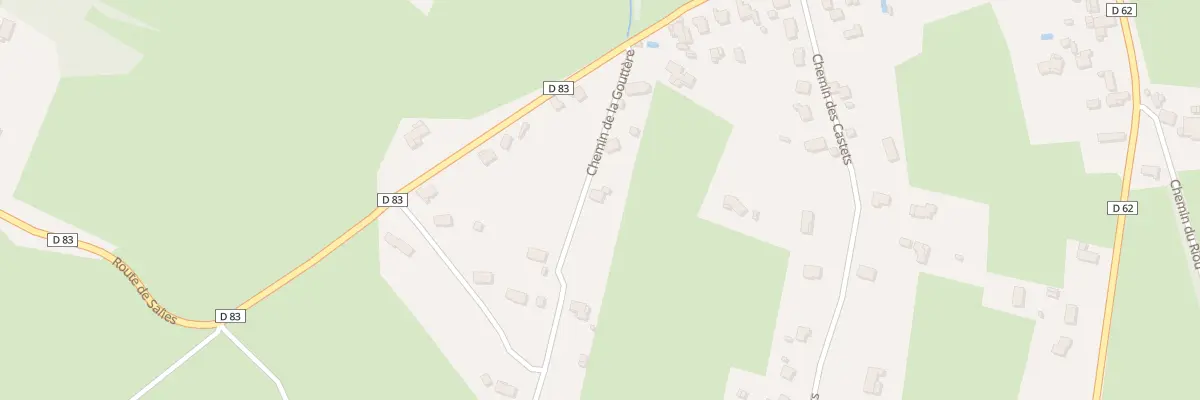 Plan du 7 Chem de la Gouttere à Cassagne