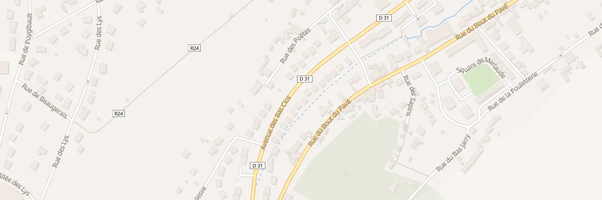 Plan du 107 Av des Bas Clos à Loches