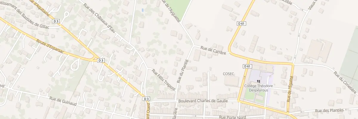 Plan du 117 Rue du Plantié à Beaumont-de-Lomagne