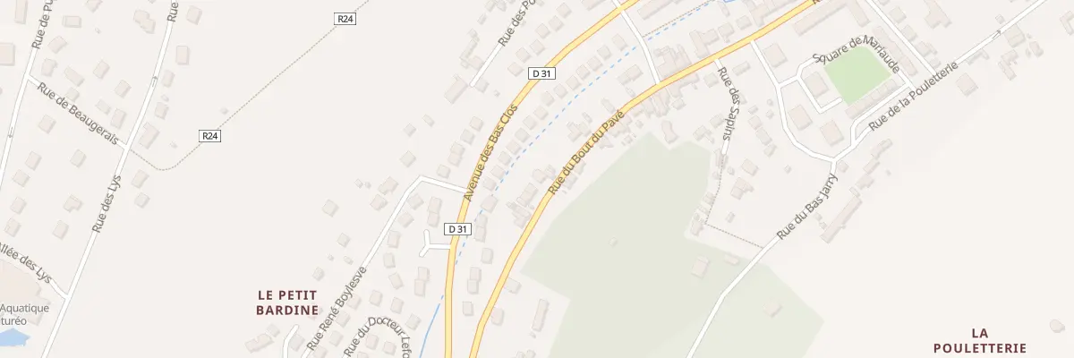 Plan du 32 Rue du Bout du Pave à Loches