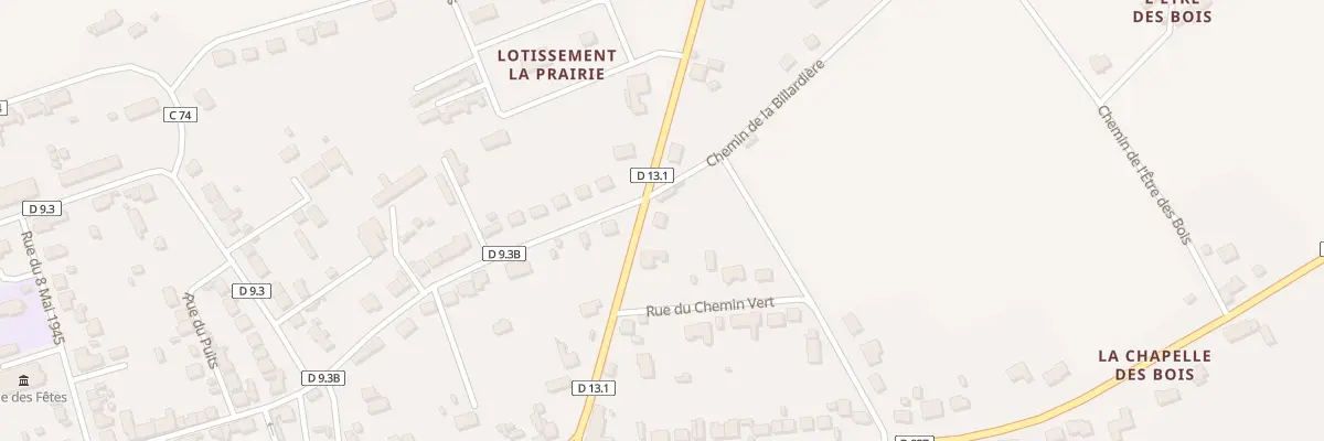 Plan du 10 Rue des Autels à La Bazoche-Gouet