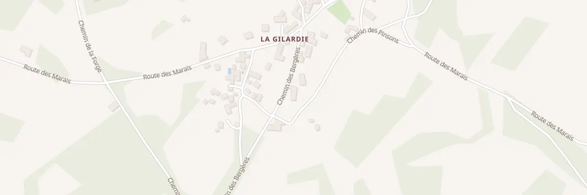Plan du 81 La Gilardie à Brouchaud