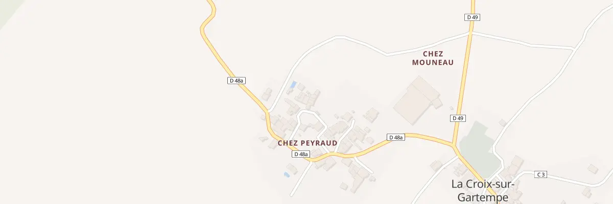 Plan du 30 Chez Peyraud à La Croix-sur-Gartempe