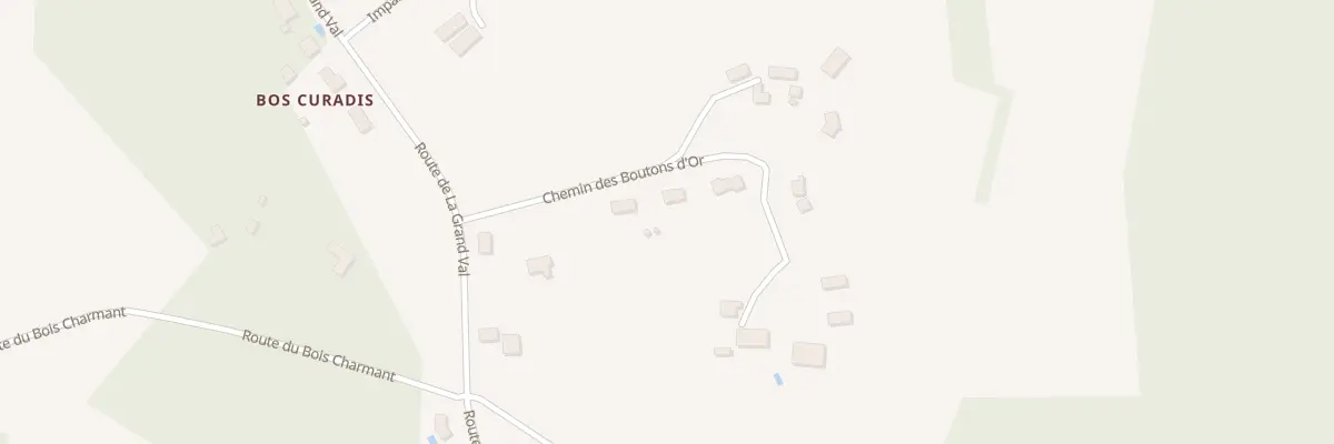 Plan du 160 Che des Boutons d’Or à Fossemagne