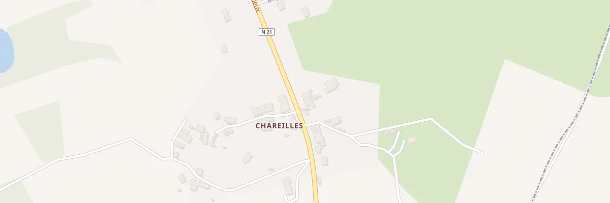 Plan du 5676 Chareilles à Châlus