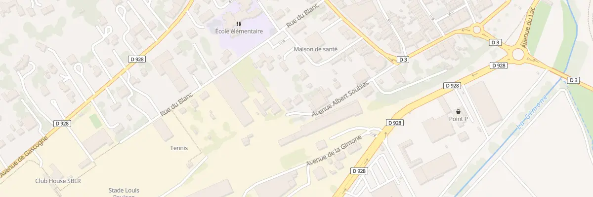 Plan du 32B Av Albert Soubies à Beaumont-de-Lomagne