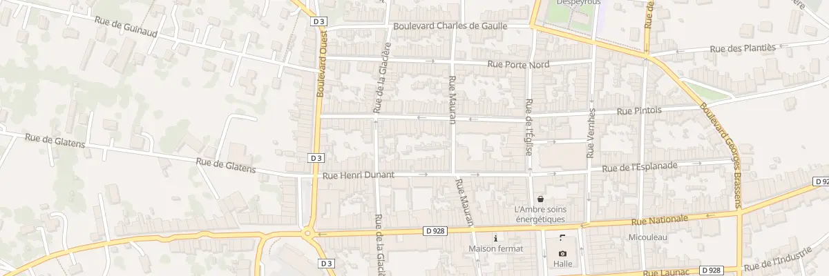 Plan du 37 Rue Camille Carrié à Beaumont-de-Lomagne