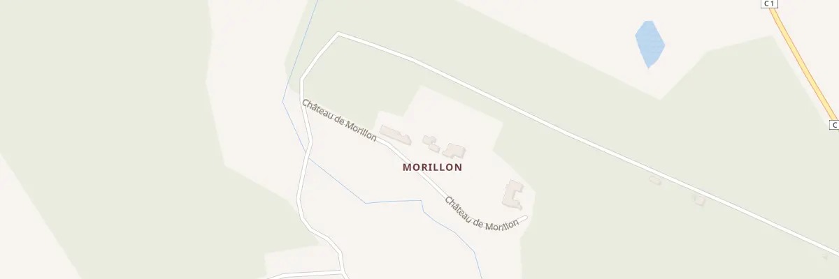 Plan du 164 Morillon à Azé