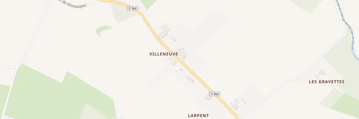 Plan du 20 Villeneuve à Montégut-Bourjac