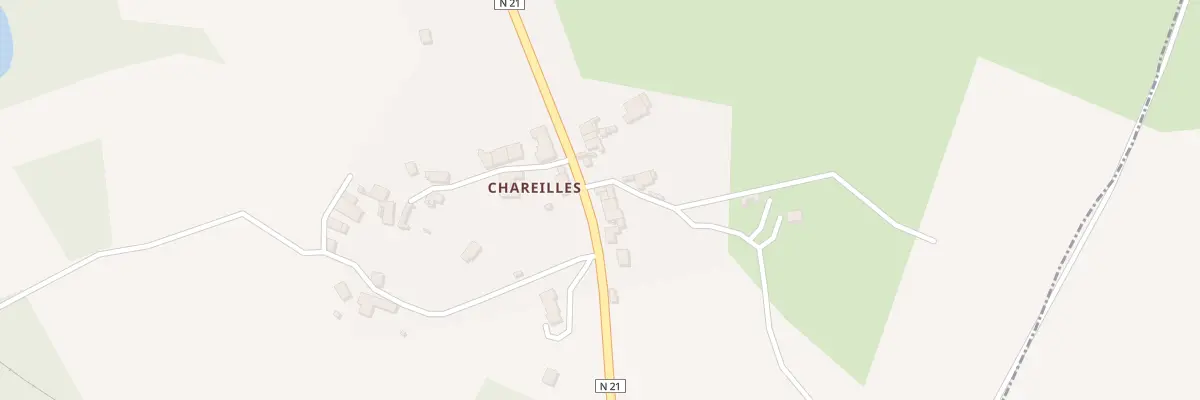 Plan du 5671 Chareilles à Châlus