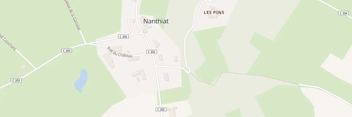 Plan du 4A Le Bourg à Nanthiat