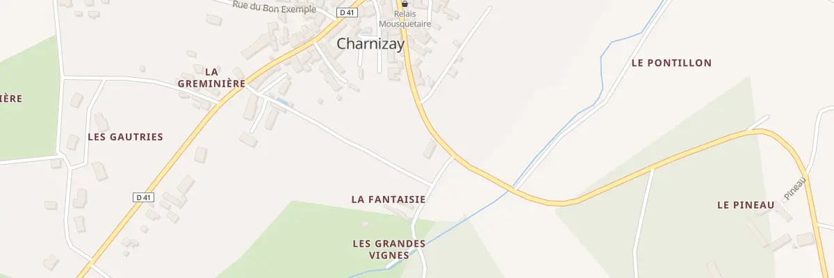 Plan du 14 Rue du Maquis d’Epernon à Charnizay