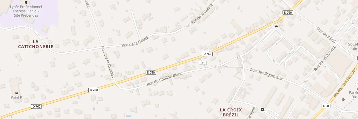 Plan du 60 Av du Général de Gaulle à Loches