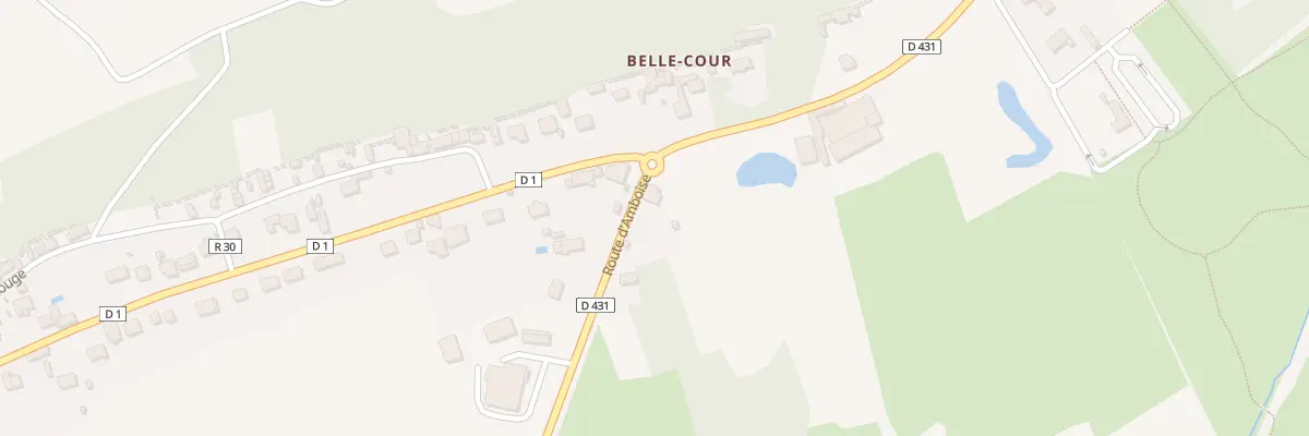 Plan du 9 Rte d’Amboise à Pocé-sur-Cisse