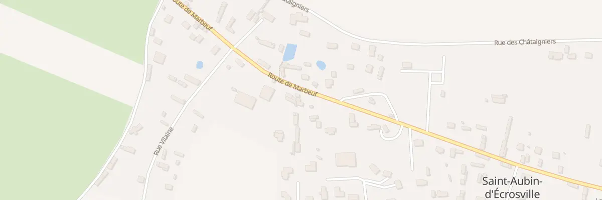 Plan du 21B Rte de Marbeuf à Saint-Aubin-d’Écrosville