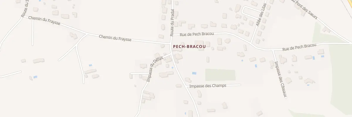 Plan du 359 Rte du Pradal à Siorac-en-Périgord