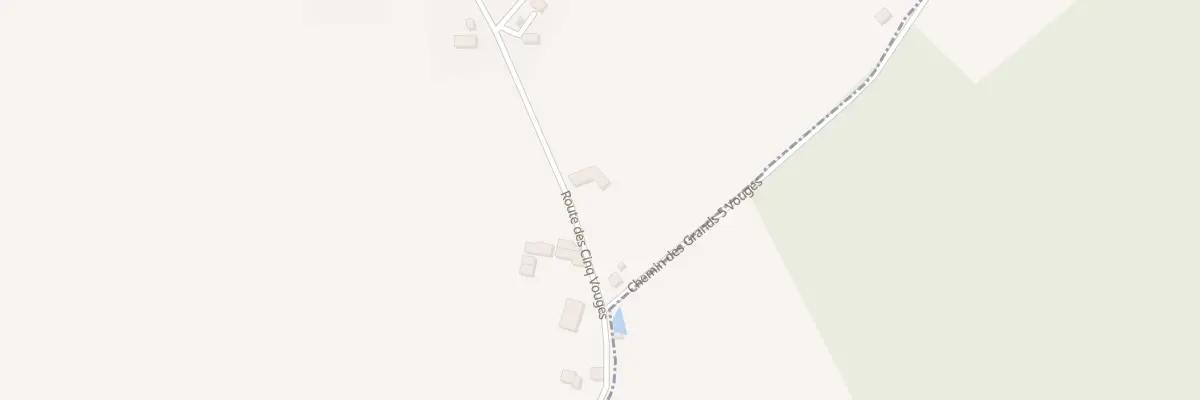 Plan du 13 Les Cinq Vouges à Beauchêne