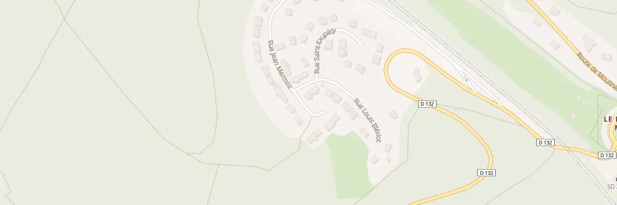 Plan du 12 Rue Louis Blériot à Orival