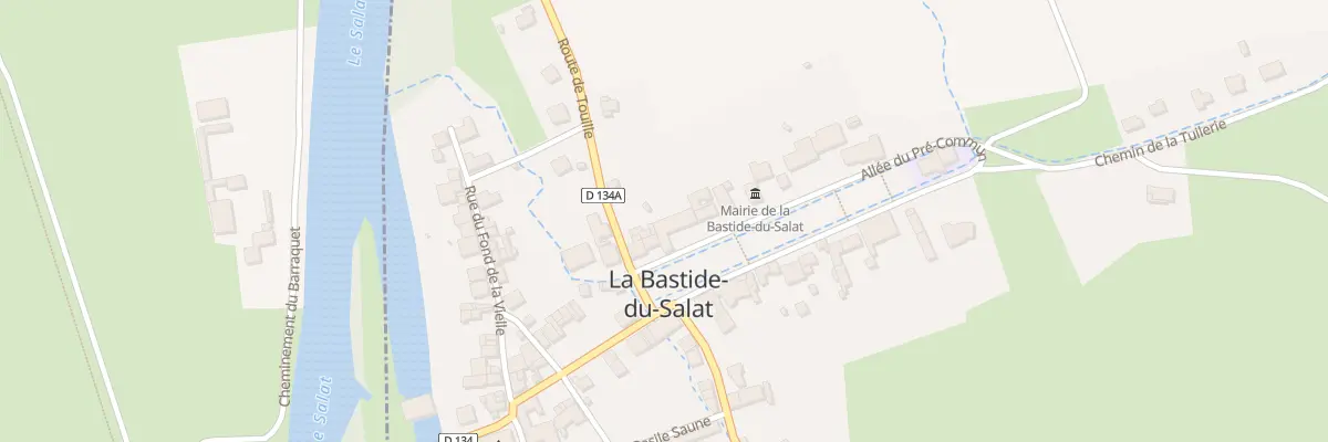 Plan du 5167 Pre Commun à La Bastide-du-Salat