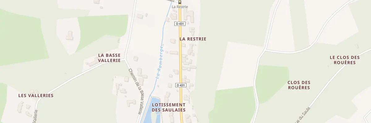Plan du 96 Rte de Saint-Ouen-les-Vignes à Pocé-sur-Cisse