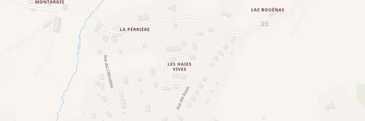 Plan du 8 Les Haies Vives à Javerdat