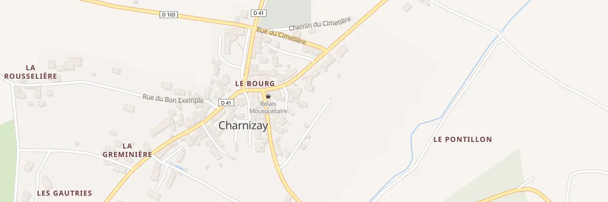 Plan du 6 Rue du 11 Novembre 1918 à Charnizay