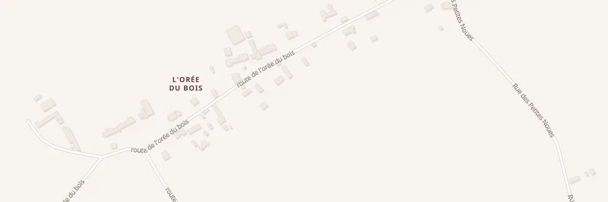 Plan du 18 L’Orée du Bois à La Mancelière