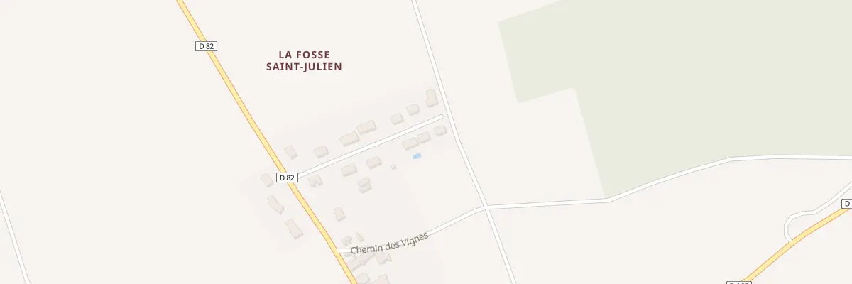 Plan du 8 Imp de la Fosse Saint Julien à Villiersfaux