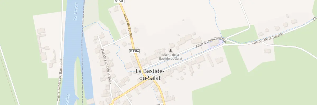 Plan du 12 Pre Commun à La Bastide-du-Salat