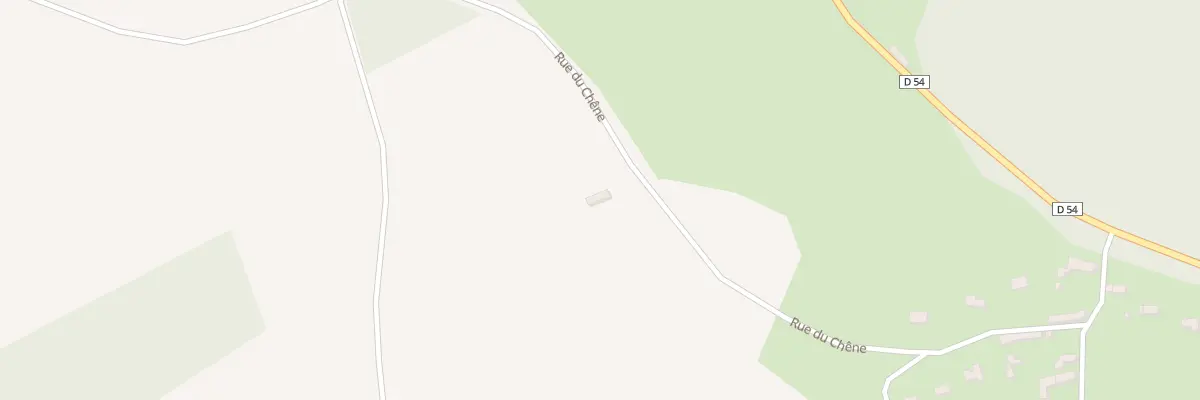 Plan du 68 Le Gland à Courteilles