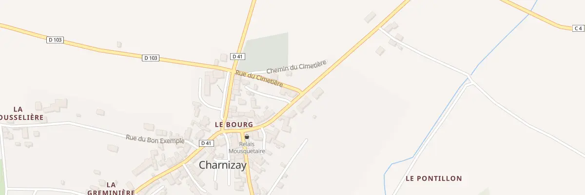 Plan du 11 Rue du 11 Novembre 1918 à Charnizay