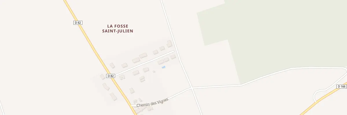 Plan du 10 Imp de la Fosse Saint Julien à Villiersfaux