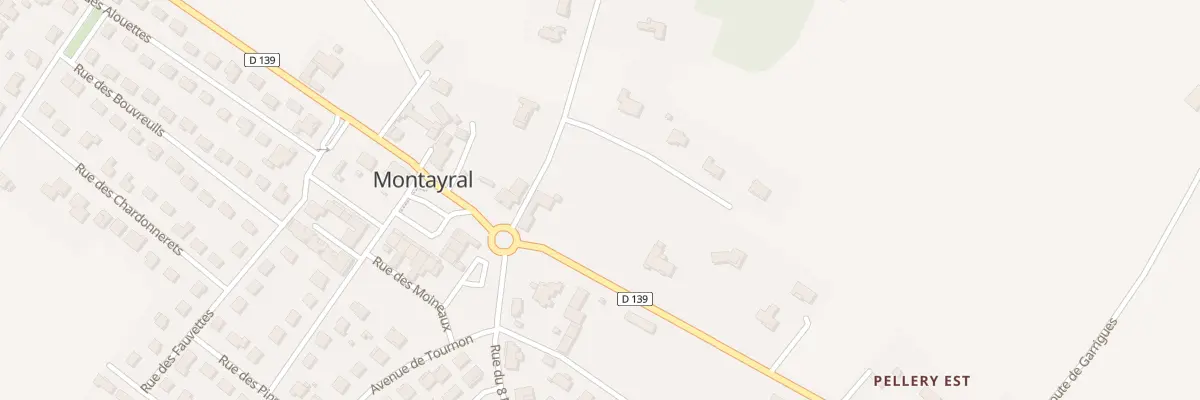 Plan du 1 Av du Causse à Montayral