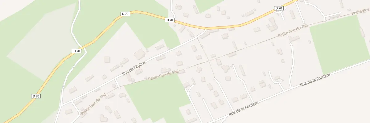 Plan du 3 Lot Rousselet à Thil-Manneville